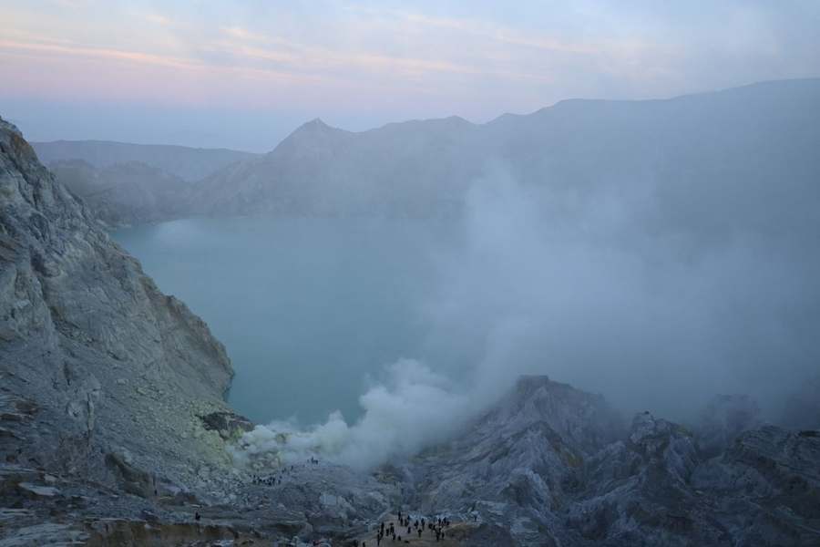 Ijen Blue Fire Crater