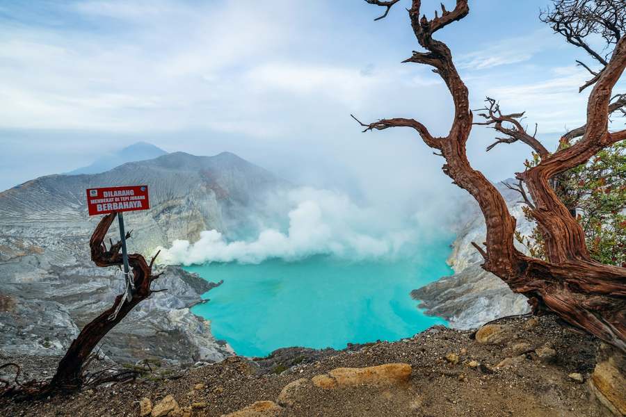 Ijen Blue Fire Crater